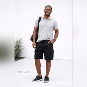 Goodfellow & Co | Men’s Knit Cargo Shorts | Size L | NWT | 8.5” Inseam
